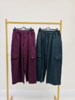 Pantalon toile de jean style cargo - Marque CORNER – Image 2