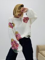 Pull détails sequins - Marque GOLD&SILVER – Image 4