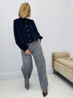 Blouson léger col montant effet boule – Image 3