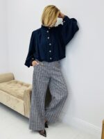 Blouson léger col montant effet boule – Image 6
