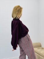 Blouson léger col montant effet boule – Image 5