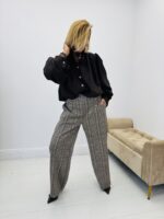 Blouson léger col montant effet boule – Image 9