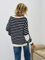 Pull en maille rayé – Image 4