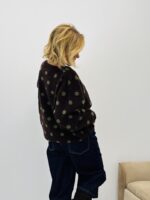 Pull à pois col V – Image 7