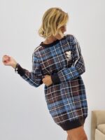 Robe pull à carreaux – Image 4