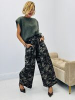 Pantalon coton camouflage cargo – Image 3