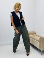 Gilet velours ras - Marque CORNER – Image 6