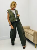 Gilet velours ras - Marque CORNER – Image 3