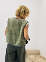 Gilet velours ras - Marque CORNER – Image 4