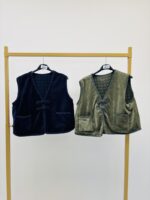 Gilet velours ras - Marque CORNER – Image 2
