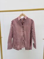 Chemise vichy détail dos nu – Image 2