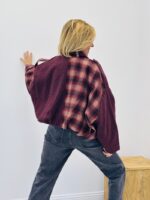 Blouson à carreaux patchwork - Marque CIRCUS&CO – Image 4