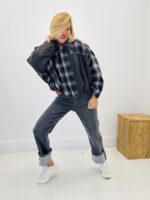 Blouson à carreaux patchwork - Marque CIRCUS&CO – Image 7