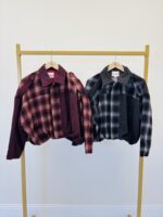 Blouson à carreaux patchwork - Marque CIRCUS&CO – Image 2