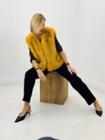 Veste fausse fourrure sans manches - Marque ALEX•MAX – Image 3