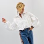 Chemise empiecement dentelle - Marque JOEY&JOEY
