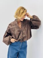 Chemise empiecement dentelle - Marque JOEY&JOEY – Image 6