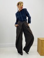 Chemise petits carreaux brodée – Image 5