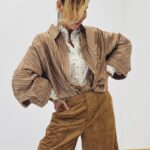 Chemise rayée oversize