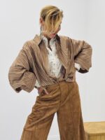 Chemise rayée oversize