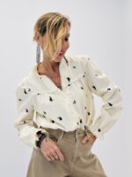 Chemise broderie fleurs – Image 9