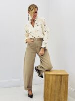 Chemise broderie fleurs – Image 7