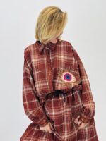 Chemise carreaux imprimé - Marque JOEY&JOEY – Image 5