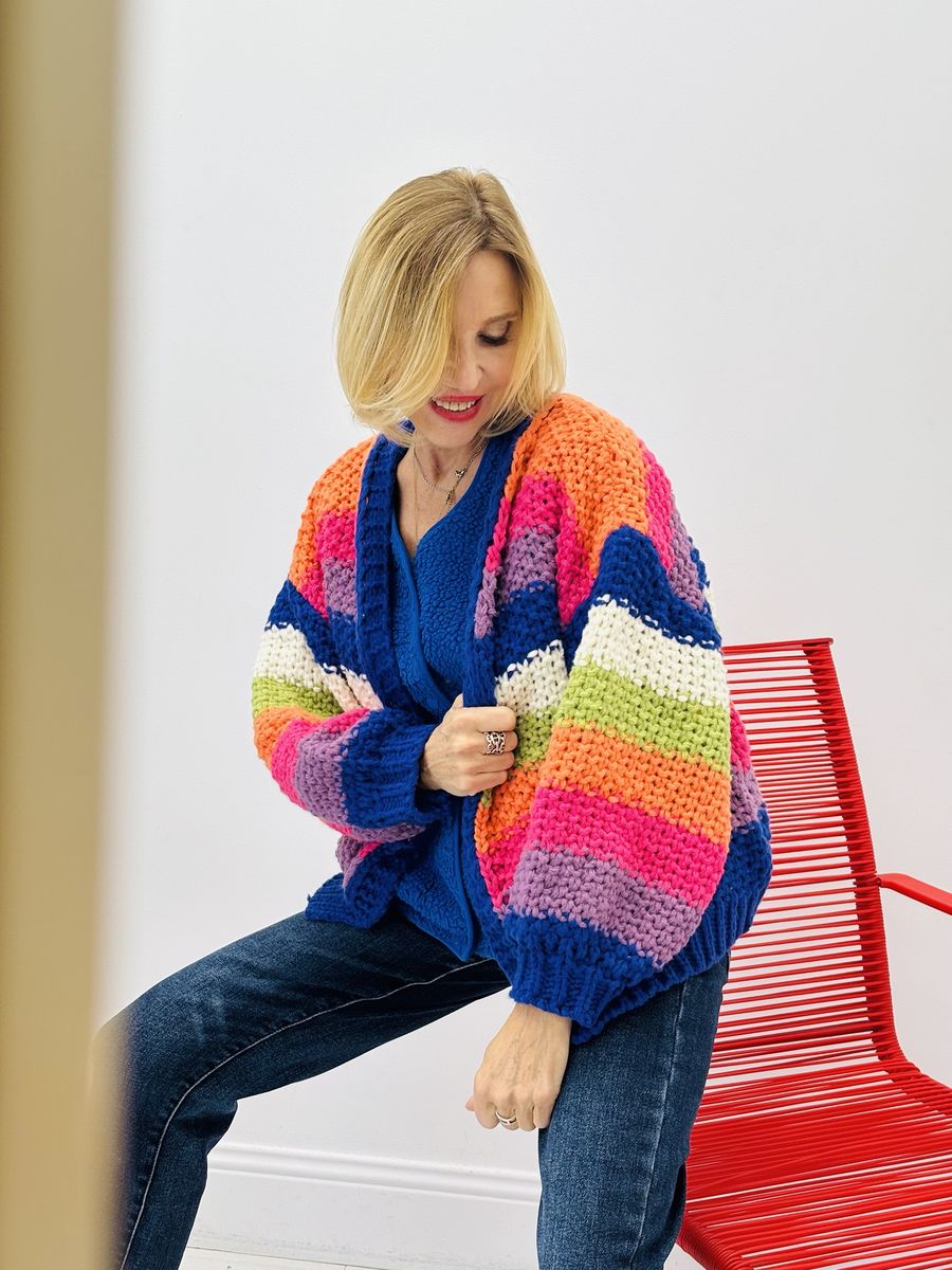 Cardigan multicolore My'Mia