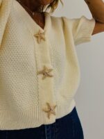 Gilet Ajouré à Boutons étoile de mer – Image 5