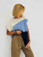 Pull Sans Manches à Blocs de couleurs – Image 7