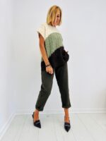 Pull Sans Manches à Blocs de couleurs – Image 5
