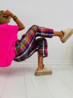 Pantalon Imprimé Madras – Image 3