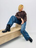 Pull Grosse Maille ajourée – Chaleur et style moderne – Image 6