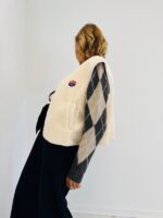 Gilet Sans Manches en Maille Teddy – Image 8