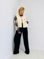 Gilet Sans Manches en Maille Teddy – Image 16