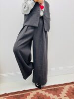 Pantalon Large à Pince