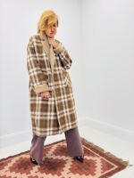 Manteau Réversible Carreaux & Moumoute – Image 2
