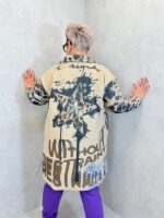 Manteau imprimé “Soul Searching” – Image 3