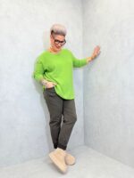 Pull ample maille douce – coupe oversize