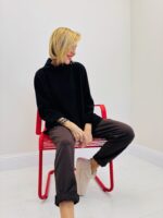 Haut Col Souple manches 3/4 – Élégance décontractée italienne – Image 5