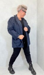 Veste effet poils longs – Grande Taille – Image 7