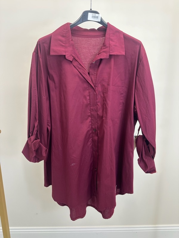 23102025-001 Chemise fluide oversize grande taille – Image 2