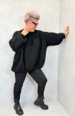 Pull oversize bouclette grande taille – Image 5