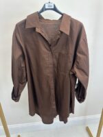 Chemise fluide oversize grande taille – Image 3