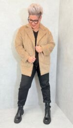 Veste effet poils longs – Grande Taille – Image 8