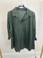 Chemise fluide oversize grande taille – Image 6