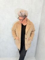 Veste effet poils longs – Grande Taille – Image 9