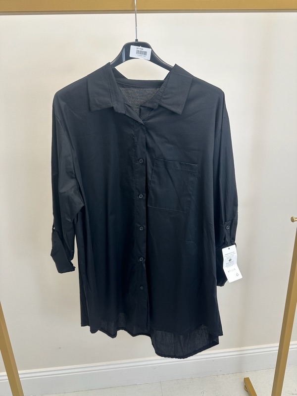 23102025-007 Chemise fluide oversize grande taille – Image 8