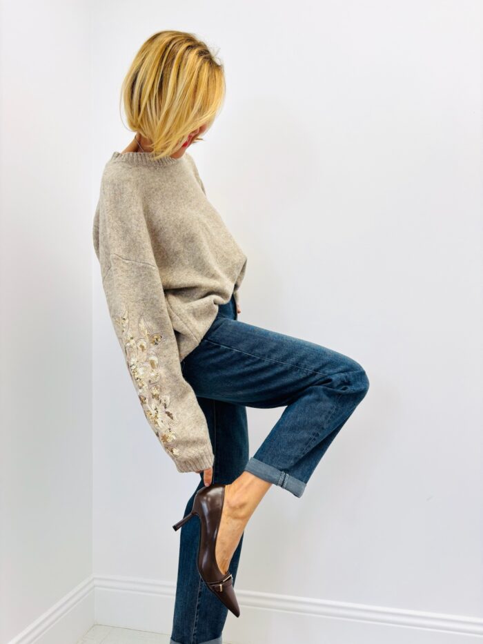 Pull Manches Sequins – Image 4