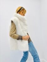 Gilet Reversible Sans Manches en fausse fourrure – modèle par FREDA – Image 5
